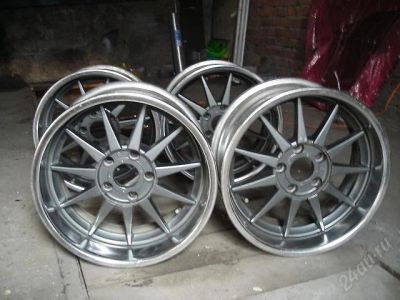 Лот: 2543539. Фото: 1. Продам разноширокие Work 7,5jj... Диски