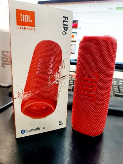 Лот: 25802910. Фото: 1. 100% Оригинальная JBL Flip 6 беспроводная... Портативные, беспроводные колонки