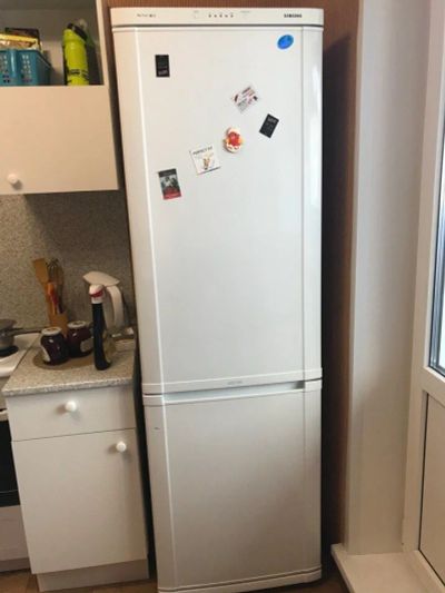 Лот: 11615087. Фото: 1. холодильник Samsung повторно. Холодильники, морозильные камеры