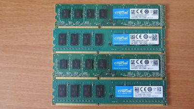 Лот: 21249352. Фото: 1. Память оперативная Crucial DDR3... Оперативная память