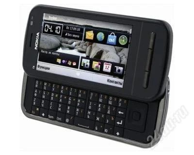 Лот: 2285324. Фото: 1. Nokia C6-00 Black. Кнопочные мобильные телефоны