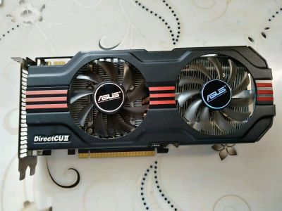 Лот: 11255683. Фото: 1. Asus GTX 560 ti. Видеокарты