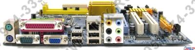 Лот: 8481159. Фото: 1. ga-945gcmx-s2+e8500+4gb DDR2. Материнские платы