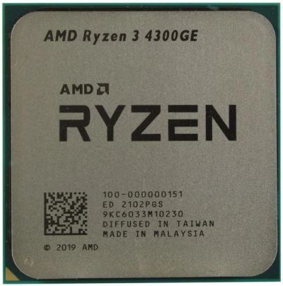 Лот: 18866544. Фото: 1. Процессор AMD AM4 Ryzen 3 4300GE... Процессоры