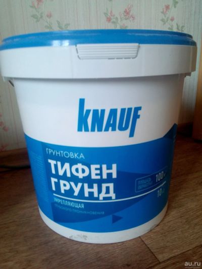 Лот: 13248993. Фото: 1. грунтовка Тифен Грунд KNAUF. Краски, лаки, растворитель
