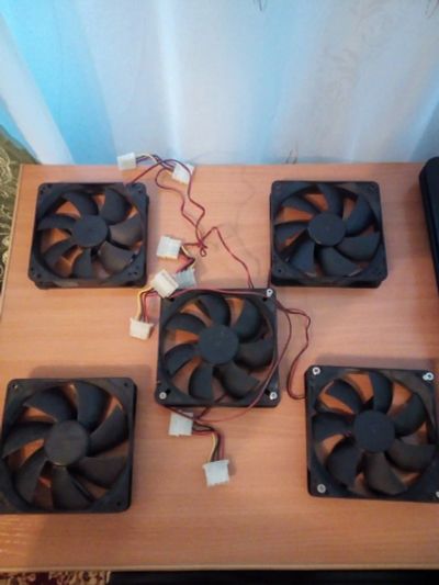 Лот: 13272639. Фото: 1. 5 вентиляторов 120х120мм Molex... Системы охлаждения