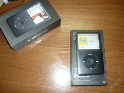 Лот: 1876660. Фото: 1. Ipod Classic 160 GB. Плееры