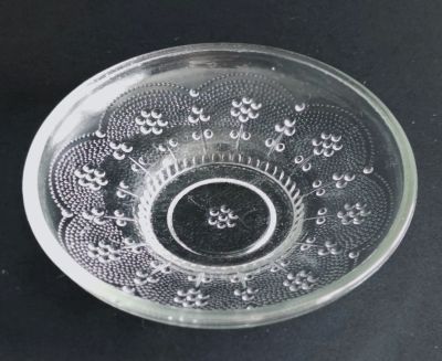 Лот: 23230861. Фото: 1. Блюдце стекло 1 шт. Тарелки, блюда, салатники