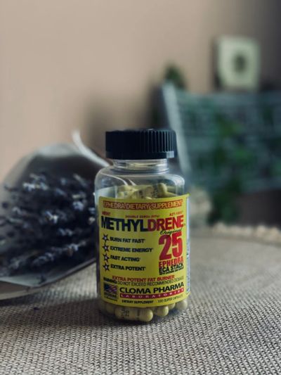 Лот: 23452681. Фото: 1. Methyldrene. Другое (тяжелая атлетика)