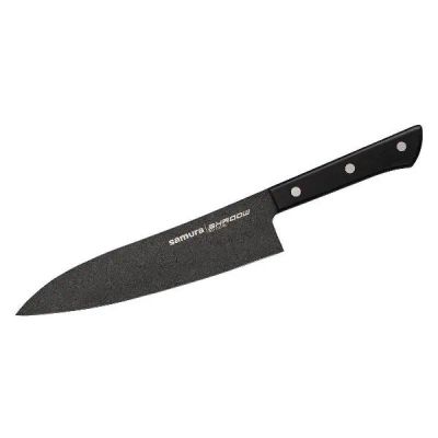 Лот: 25357161. Фото: 1. Нож сантоку SAMURA Shadow, 19... Столовые приборы, ножи