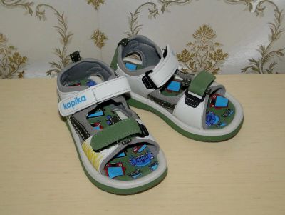 Лот: 4431140. Фото: 1. Новые сандалики Kapika на мальчика... Сандалии