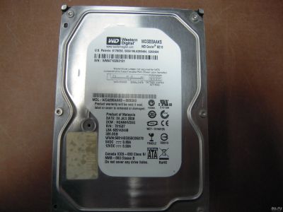 Лот: 13690123. Фото: 1. HDD жесткий диск 320gb Sata 3... Жёсткие диски