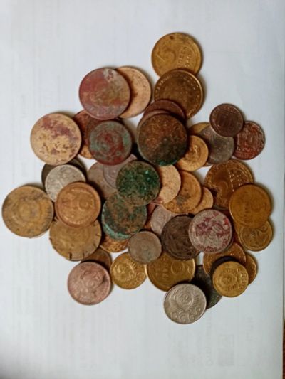 Лот: 17430679. Фото: 1. 65 монет Советов. Россия и СССР 1917-1991 года
