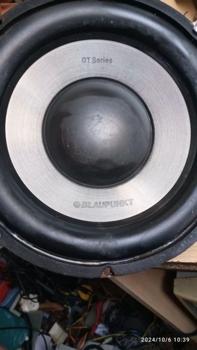 Лот: 24299532. Фото: 1. Сабвуферный динамик Blaupunkt... Акустика автомобильная