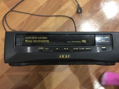 Лот: 11137826. Фото: 1. Видеомагнитофон Akai model VS-R120EDG. Видеомагнитофоны