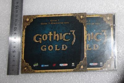 Лот: 20992235. Фото: 1. PC DVD Gothic 3 GOLD Отвергнутые... Игры для ПК
