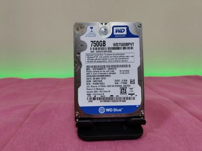 Лот: 24967034. Фото: 1. Жесткий диск 750Gb/2.5"/5400/WD... Жёсткие диски (HDD)