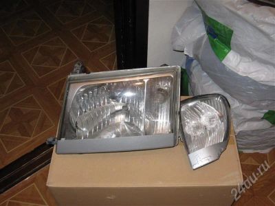 Лот: 566835. Фото: 1. 2фары+2поворотника LAND CRUISER... Оптика и освещение