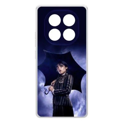 Лот: 25086333. Фото: 1. Чехол Krutoff Clear Case "Уэнсдей... Чехлы, бамперы