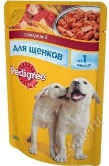 Лот: 1494630. Фото: 1. Корм Pedigree для щенков от 1... Корма