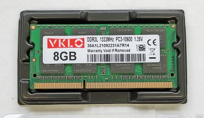 Лот: 18497088. Фото: 1. VKLO DDR3L / DDR3 1333MHz PC3-10600... Оперативная память