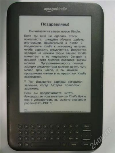 Лот: 1415938. Фото: 1. Электронная книга Amazon Kindle... Электронные книги