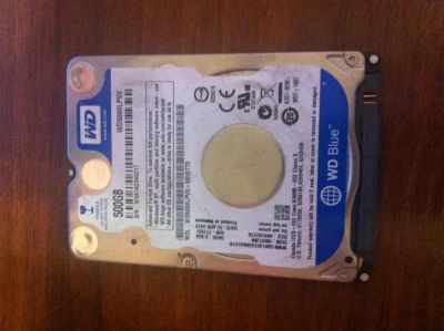 Лот: 4973493. Фото: 1. Жёсткий диск 2.5 " WD5000LPVX. Жёсткие диски (HDD)