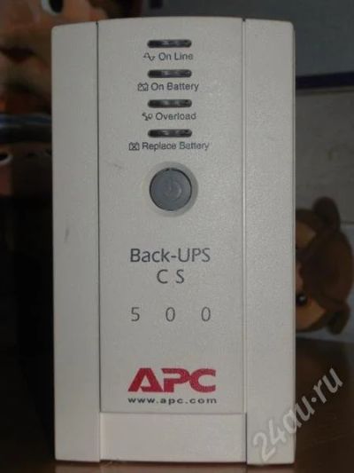 Лот: 262449. Фото: 1. Back UPS CS 500. ИБП, аккумуляторы для ИБП