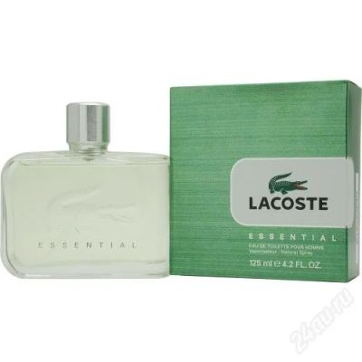 Лот: 6528369. Фото: 1. Lacoste - Essential 125 ml. Мужская парфюмерия