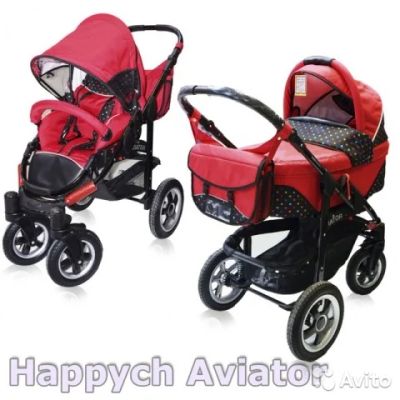 Лот: 8654271. Фото: 1. Детская коляска Happych Aviator... Коляски