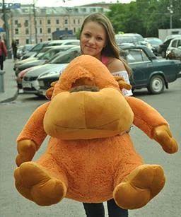 Лот: 3836337. Фото: 1. Обезьяна Матильда. Мягкие
