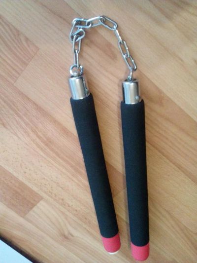 Лот: 11424623. Фото: 1. Мягкие тренировочные НунЧаки С... Другое (тренажеры, комплексы)