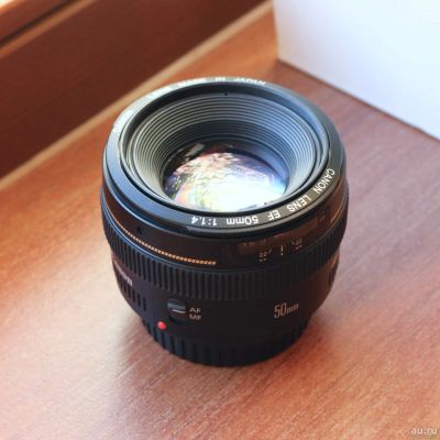 Лот: 12529073. Фото: 1. Объектив Canon EF 50 mm F/1.4... Объективы