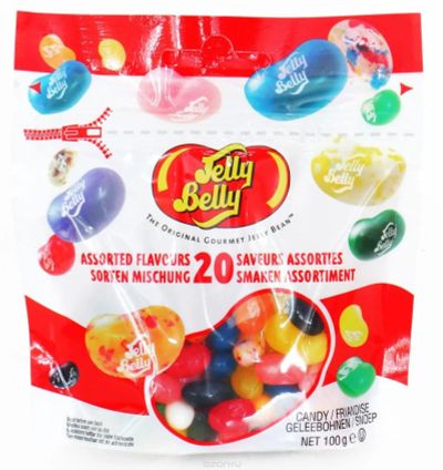 Лот: 7034218. Фото: 1. Jelly Belly Ассорти 20 вкусов... Шоколад, конфеты