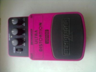 Лот: 4714187. Фото: 1. С рубля!!! Behringer ultra distortion... Гитарные эффекты и комбоусилители