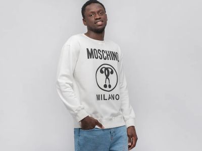 Лот: 20723103. Фото: 1. Свитшот Moschino Couture. Свитеры, толстовки, худи