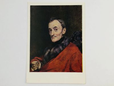 Лот: 23297326. Фото: 1. Брюллов К. П. Портрет археолога... Открытки, конверты