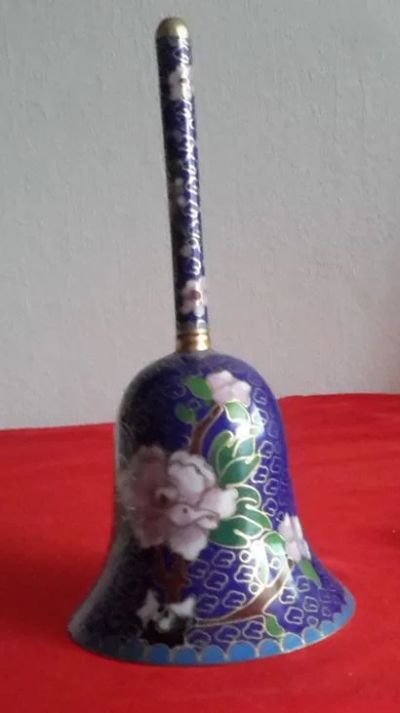 Лот: 8326490. Фото: 1. Cloisonne.Красивый колокольчик... Предметы интерьера и быта