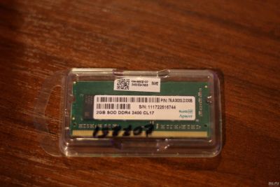 Лот: 15639110. Фото: 1. Apacer 2gb sod ddr4 2400 cl17. Оперативная память