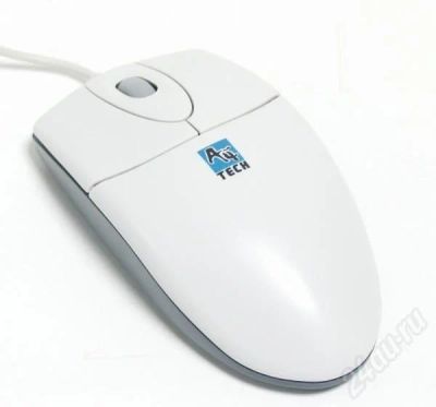 Лот: 633974. Фото: 1. A4 Tech OP-620 White PS/2. Клавиатуры и мыши