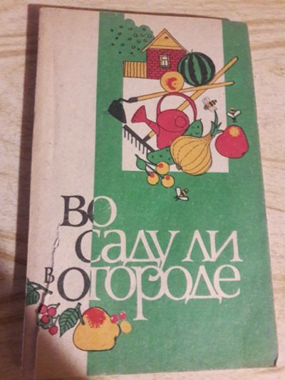 Лот: 16168995. Фото: 1. Книга "во саду ли в огороде... Сад, огород, цветы