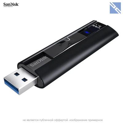 Лот: 21439235. Фото: 1. Флешка USB Sandisk 128GB Extreme... USB-флеш карты