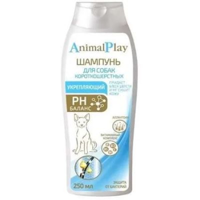 Лот: 15055063. Фото: 1. Animal Play Шампунь укрепляющий... Косметика для животных
