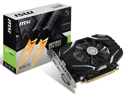 Лот: 9726689. Фото: 1. MSI GTX1050 2Gb, новая, гарантия... Видеокарты