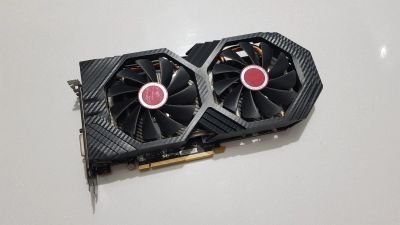 Лот: 19386584. Фото: 1. Видеокарта RX580 4 GB. Видеокарты