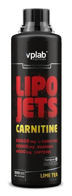 Лот: 9025982. Фото: 1. Lipo Jets carnitine vp lab 500... Спортивное питание, витамины