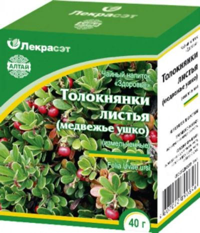 Лот: 7008126. Фото: 1. Толокнянки листья (медвежье ушко... Антисептики, защитные средства, медицинские маски