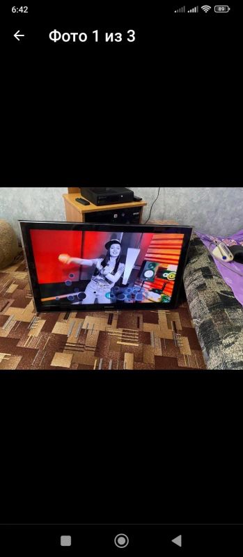 Лот: 25631216. Фото: 1. ЖК тв Samsung le40D550k1w. Телевизоры