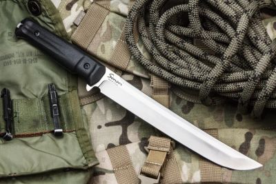 Лот: 8790926. Фото: 1. Туристический нож Sensei AUS-8... Ножи, топоры