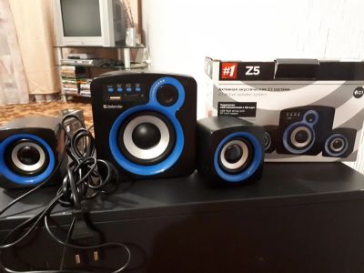 Лот: 11289370. Фото: 1. акустика defender z5. Активные акустические системы
